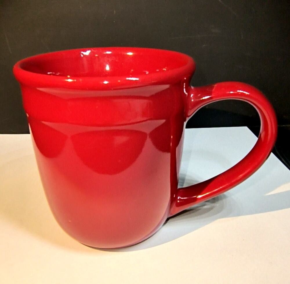 1757.  Mainstays Red Sedona Stoneware Mug
